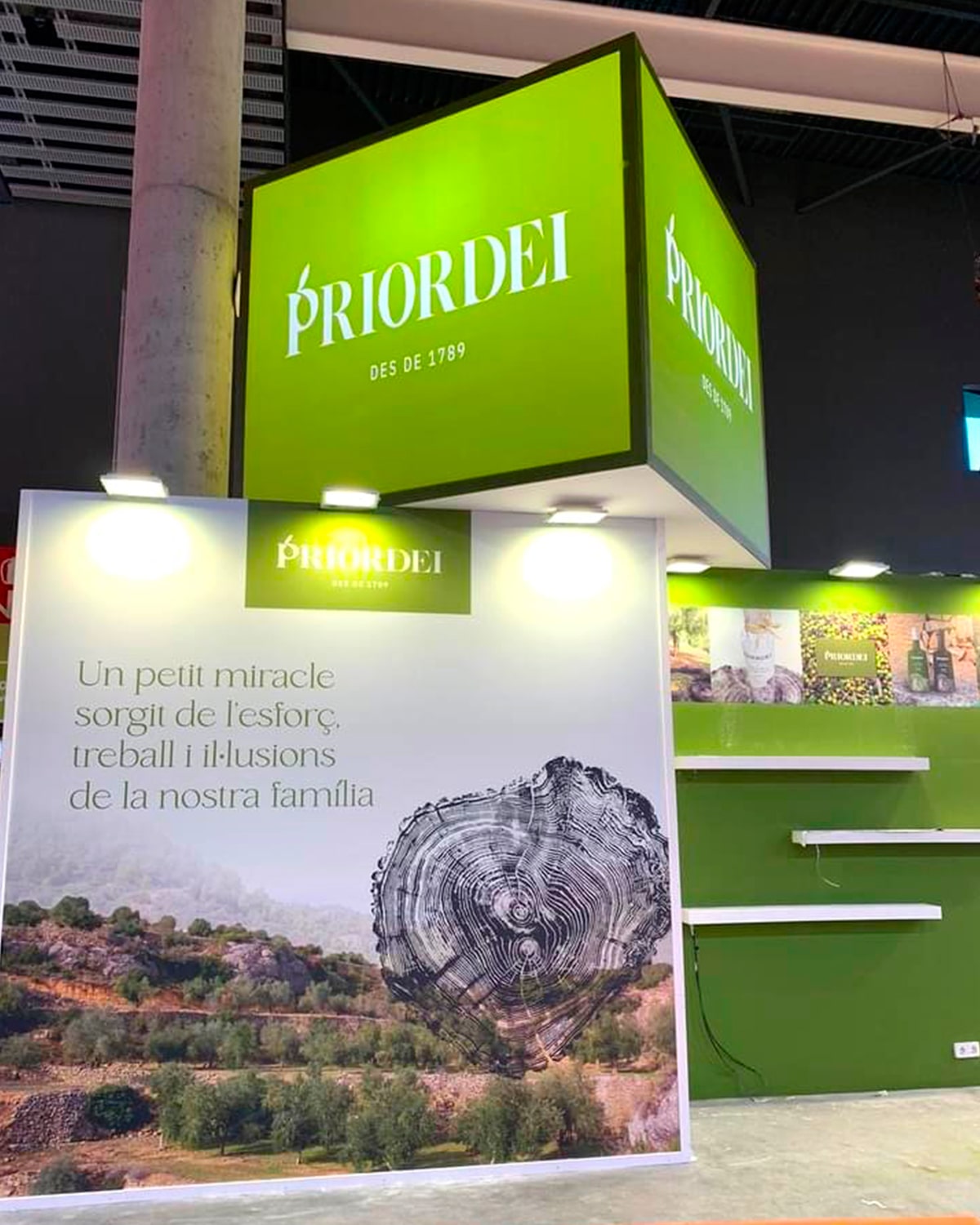 STANDS2-Stands de diseño en Barcelona: PRIORDEI- ALIMENTARIA- BCN (2022)